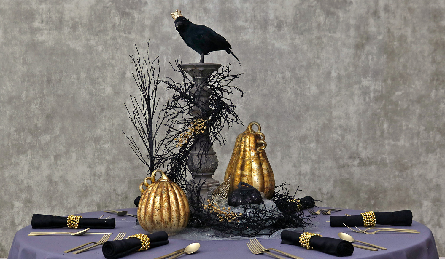 Black Crow Gothic Centerpiece