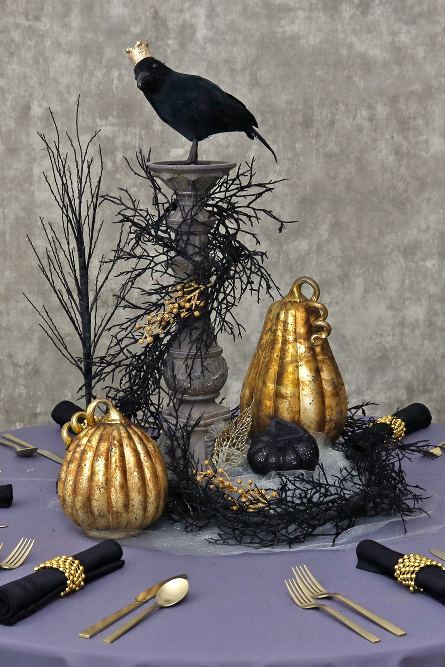 Black Crow Gothic Centerpiece