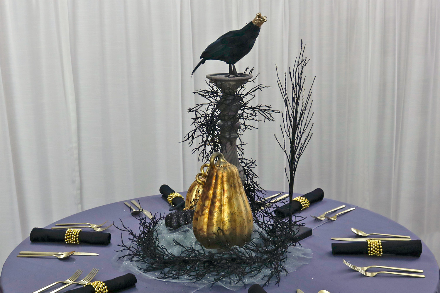 Black Crow Gothic Centerpiece