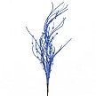 37" Blue Glitter Ball & Curly Twig Spray 